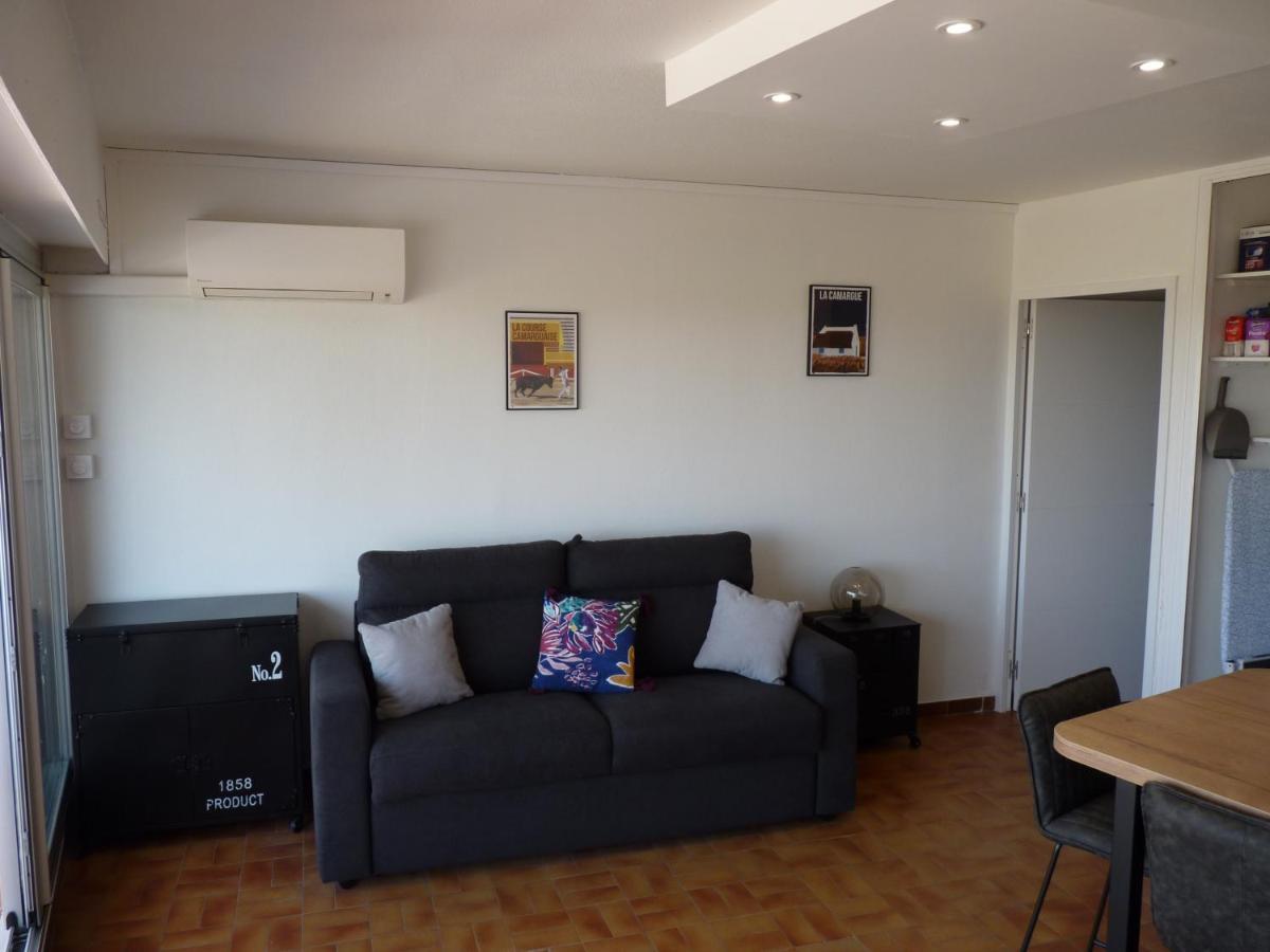 Sol-Y-Days Flamant, Superbe Appartement En Rez De Jardin Avec Grande Terrasse Et Jardinet, Face A La Mer Le Grau-du-Roi Exterior foto